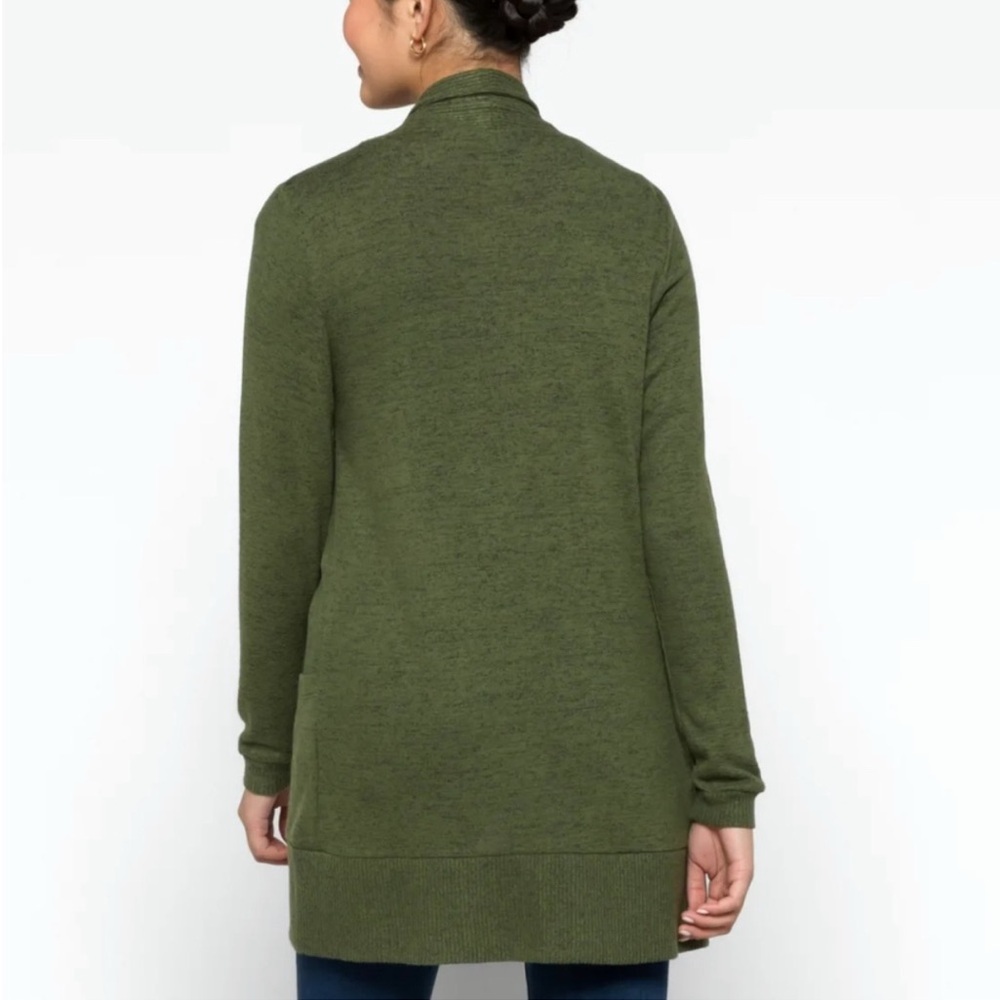 Bobeau Jemmy Brushed Open Pocket Cardigan - PS - Picture 2 of 8